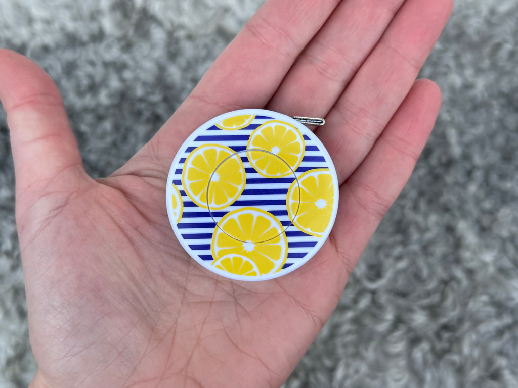 Måttband, citroner