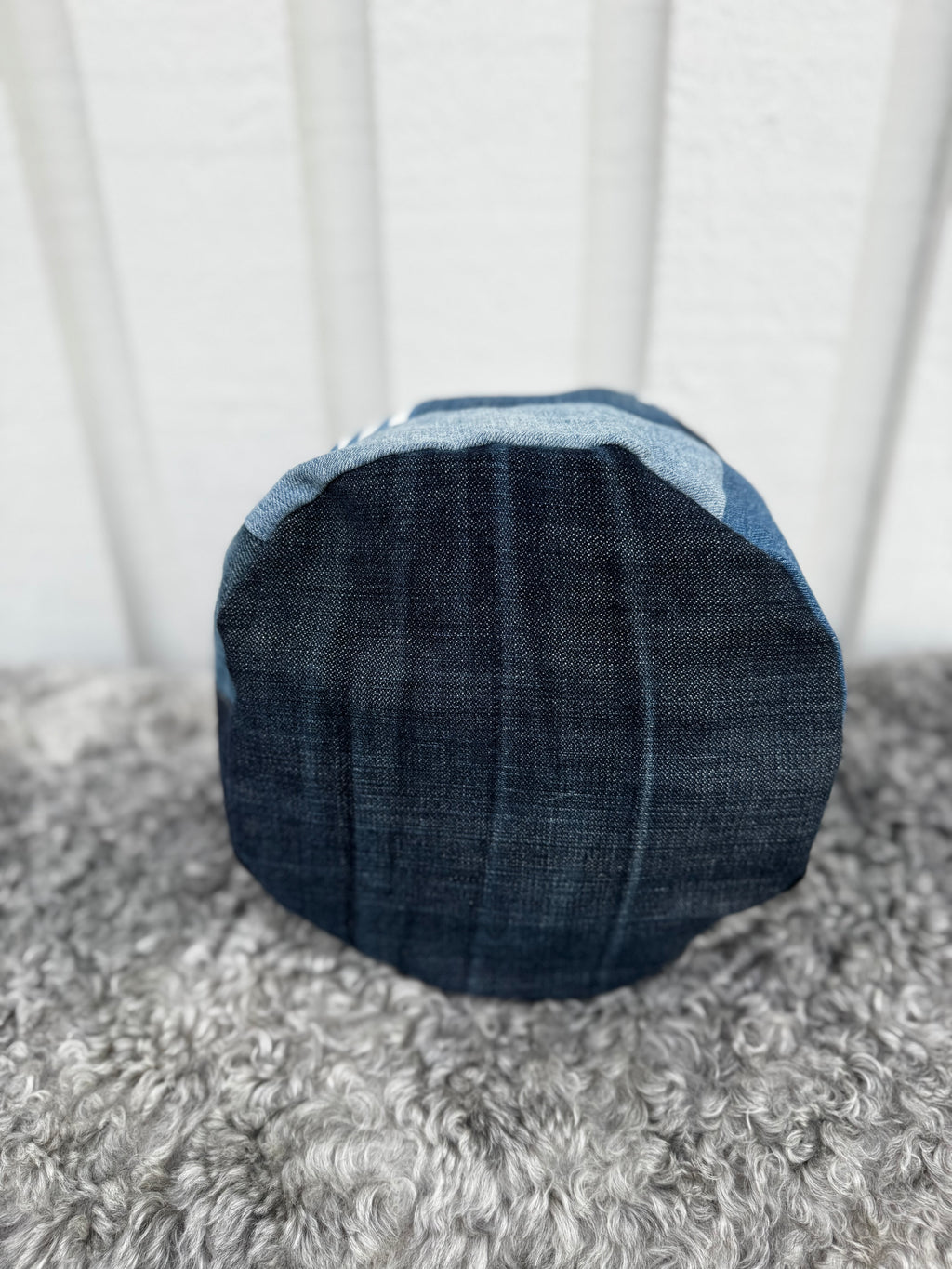 Projektpåse, stor, upcycled jeans, no 10