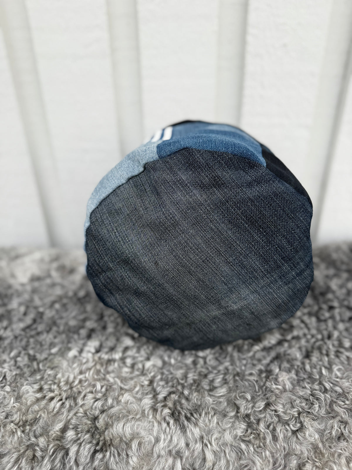 Projektpåse, stor, upcycled jeans, no 7