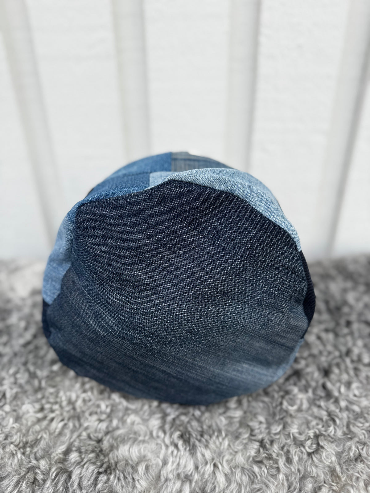 Projektpåse, stor, upcycled jeans, no 11