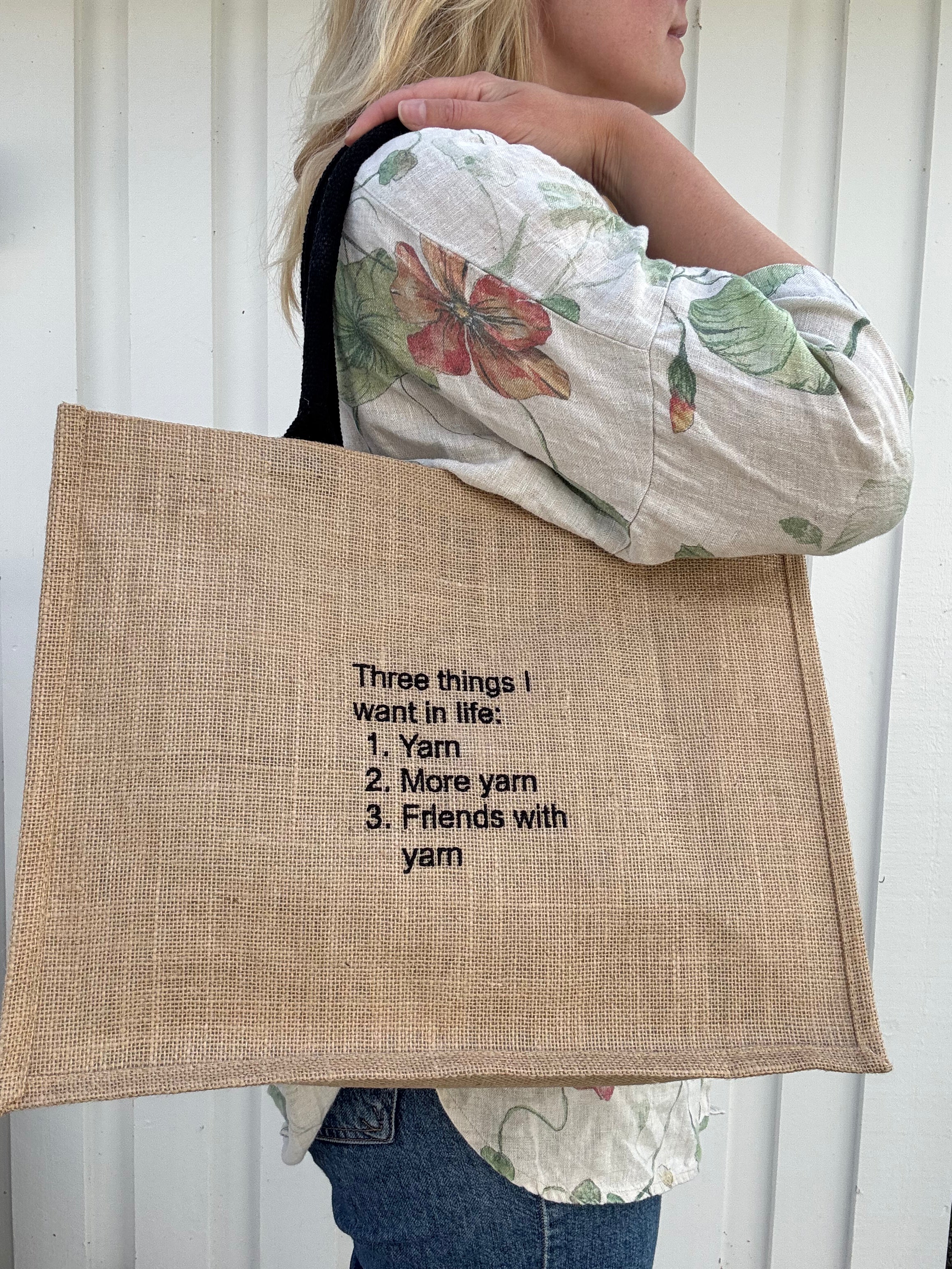 Väska, XL "Three things I like…"