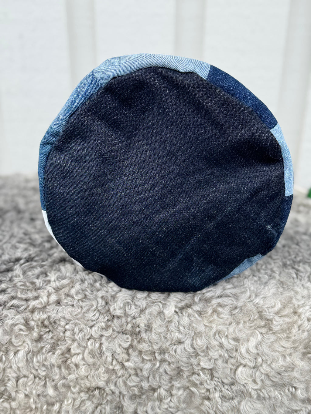 Projektpåse, stor, upcycled jeans, no 1